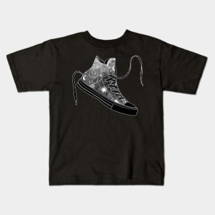 Cancer high tops - Space canvas Kids T-Shirt